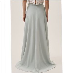 BHLDN Love Tanya Mist Chiffon Bridesmaid Skirt Size 6